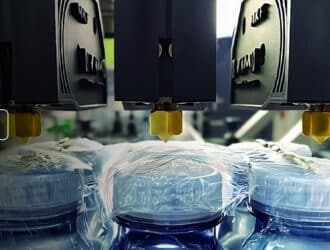 paletizado con hot melt